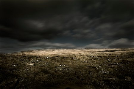 Wild Landscape, Dartmoor UK Photographie de stock - Aubaine LD & Abonnement, Code: 400-08114103