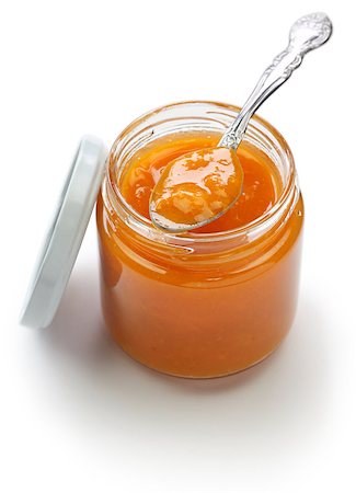 homemade apricot jam Stock Photo - Budget Royalty-Free & Subscription, Code: 400-08115274