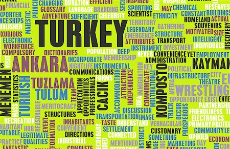 simsearch:400-08115522,k - Turkey as a Country Abstract Art Concept Photographie de stock - Aubaine LD & Abonnement, Code: 400-08112703