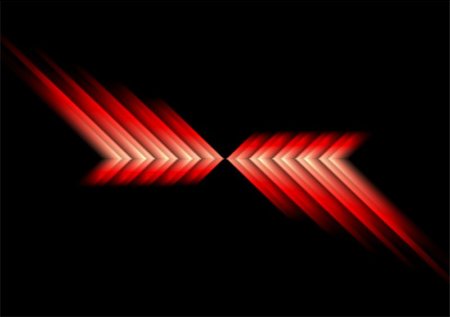 simsearch:400-08978821,k - Glow red arrows abstract background. Vector design Foto de stock - Super Valor sin royalties y Suscripción, Código: 400-08134063