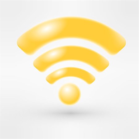 simsearch:400-07570955,k - Wi Fi Icon  eps 10 vector illustration Stock Photo - Budget Royalty-Free & Subscription, Code: 400-08134283