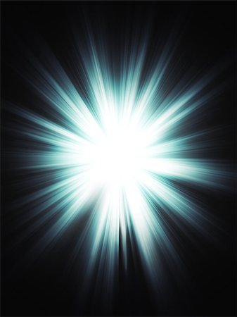 Bright blue light burst, explosion on dark background. Fotografie stock - Microstock e Abbonamento, Codice: 400-08134660