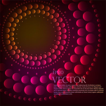simsearch:400-07210913,k - Abstract pattern of red graduated  turquoise shiny dots Stockbilder - Microstock & Abonnement, Bildnummer: 400-08134681