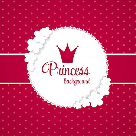 perfume industry - Princess Crown  Background Vector Illustration. EPS10 Stock Photo - Budget Royalty-Free & Subscription, Code: 400-08135168