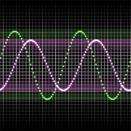 simsearch:400-05060868,k - Abstract glowing colorful equalizer sound wave background. Foto de stock - Super Valor sin royalties y Suscripción, Código: 400-08137727