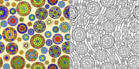 Two Temari Ball Patterns Stock Photo - Budget Royalty-Free & Subscription, Code: 400-08130460