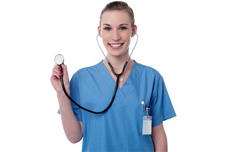 simsearch:400-08131186,k - Smiling female doctor is ready for consultation Stock Photo - Budget Royalty-Free & Subscription, Code: 400-08130630
