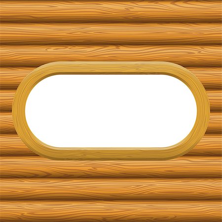 simsearch:400-05287751,k - Wooden Frame on a Wall with Empty White Space, Background for Your Image or Text. Vector Fotografie stock - Microstock e Abbonamento, Codice: 400-08132121