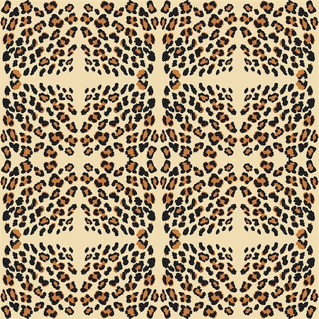 leopard print pattern skin. Repeat animal pattern. Stock Photo - Budget Royalty-Free & Subscription, Code: 400-08132196