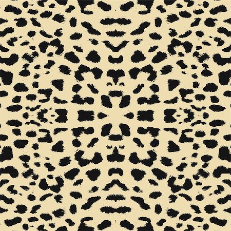 felis concolor - leopard print pattern skin. Repeat animal pattern. Stock Photo - Budget Royalty-Free & Subscription, Code: 400-08132197