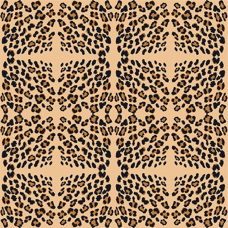 leopard print pattern skin. Repeat animal pattern. Stock Photo - Budget Royalty-Free & Subscription, Code: 400-08132191