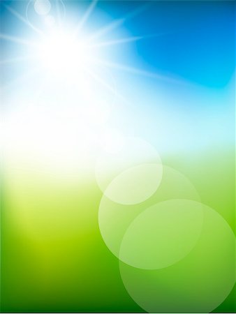 abstract background green, light and sunny , vector Stock Photo - Budget Royalty-Free & Subscription, Code: 400-08132846