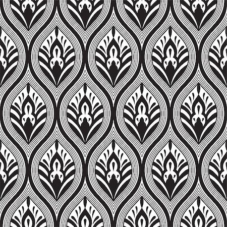 simsearch:400-07918887,k - Vector Seamless Doodle Floral Pattern Stock Photo - Budget Royalty-Free & Subscription, Code: 400-08133529