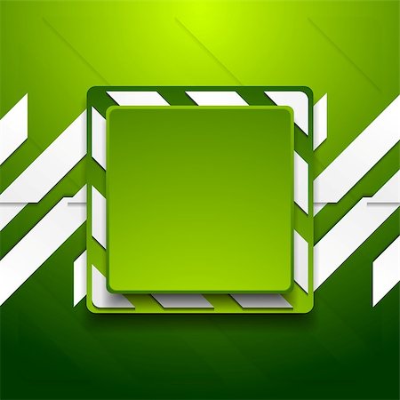 simsearch:400-08135278,k - Green abstract geometric corporate background. Vector design Stock Photo - Budget Royalty-Free & Subscription, Code: 400-08133702