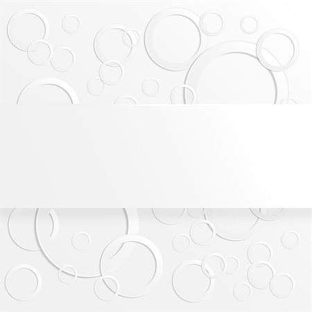 simsearch:400-07412341,k - Abstract background with 3D paper circles with place for text. Vector illustration. Stock Photo - Budget Royalty-Free & Subscription, Code: 400-08155703