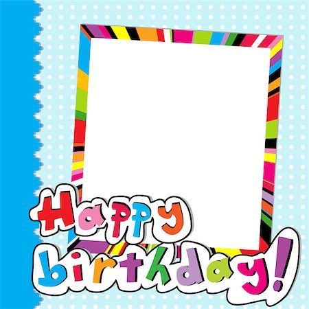 Happy Birthday scrapbook for baby boy Stock Photo - Budget Royalty-Free & Subscription, Code: 400-08157033