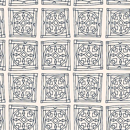 simsearch:400-07836785,k - Black and white seamless pattern in doodle style. Vector illustration. Stock Photo - Budget Royalty-Free & Subscription, Code: 400-08157797