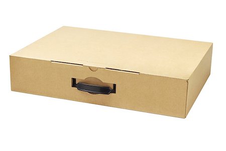 simsearch:400-07046956,k - Laptop Computer Packaging Box on White Background Stock Photo - Budget Royalty-Free & Subscription, Code: 400-08159785