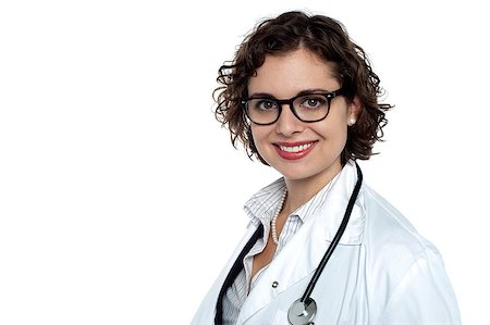 simsearch:400-08131186,k - Profile shot of a young smiling medical practitioner. Stock Photo - Budget Royalty-Free & Subscription, Code: 400-08151967