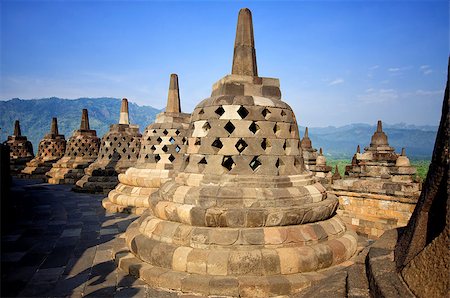 9th-century Buddhist Temple in Magelang, Central Java Stock Photo - Budget Royalty-Free & Subscription, Code: 400-08153246