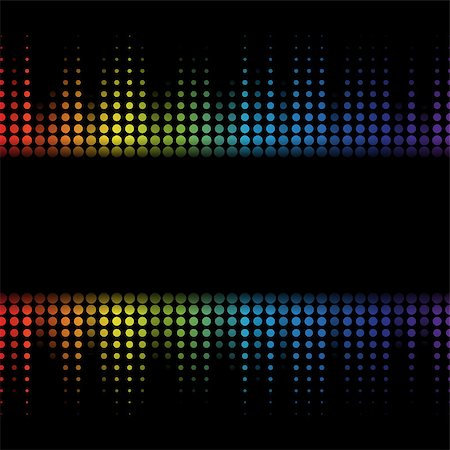 simsearch:400-07921054,k - Digital abstract equalizer. Multicolored waveform background. vector Illustration Stock Photo - Budget Royalty-Free & Subscription, Code: 400-08164357