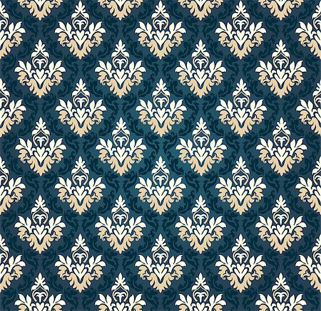 simsearch:400-08164930,k - Colorful  seamless damask ornate  pattern Stock Photo - Budget Royalty-Free & Subscription, Code: 400-08164923