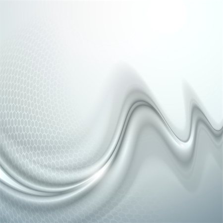 Gray abstract wave light background Stock Photo - Budget Royalty-Free & Subscription, Code: 400-08165003