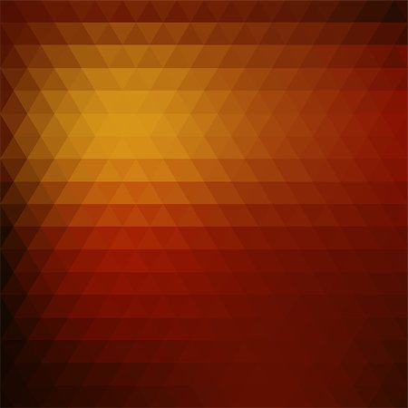 Abstract gold triangle geometric background. Vector illustration Stock Photo - Budget Royalty-Free & Subscription, Code: 400-08165678