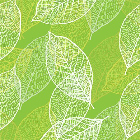 firin (artist) - Seamless texture with vintage ornamental leaves. Vector pattern Foto de stock - Super Valor sin royalties y Suscripción, Código: 400-08167069