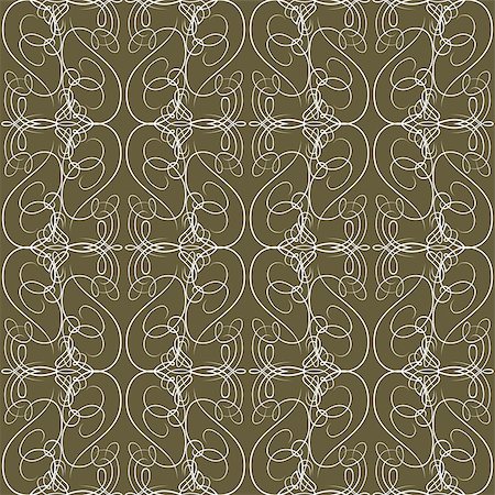 firin (artist) - Seamless texture with vintage calligraphical elements. Vector pattern Foto de stock - Super Valor sin royalties y Suscripción, Código: 400-08167071