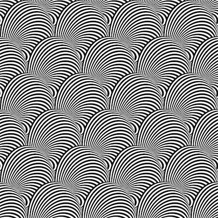 simsearch:400-08048827,k - Design seamless monochrome illusion background. Abstract stripe torsion pattern. Vector art Foto de stock - Super Valor sin royalties y Suscripción, Código: 400-08160055
