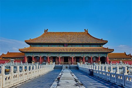 Kunninggong  Palace of Earthly Tranquility  imperial palace Forbidden City of Beijing Stock Photo - Budget Royalty-Free & Subscription, Code: 400-08188034