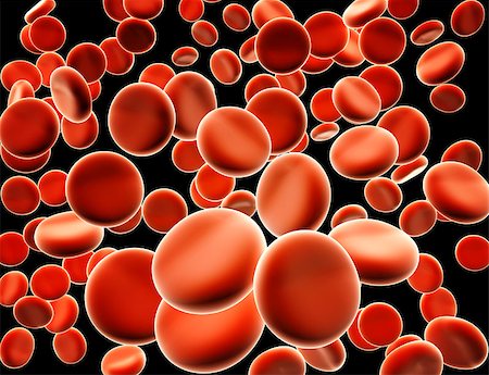 simsearch:400-05362715,k - Many red erythrocytes, floating on an artery Stock Photo - Budget Royalty-Free & Subscription, Code: 400-08188439