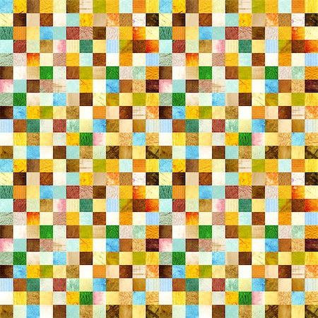 simsearch:400-07831890,k - Seamless background with paper patterns of different colors Photographie de stock - Aubaine LD & Abonnement, Code: 400-08188480