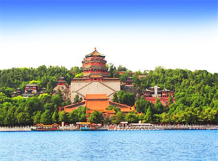 simsearch:400-05079593,k - Imperial Summer Palace in Beijing, China Stock Photo - Budget Royalty-Free & Subscription, Code: 400-08189193