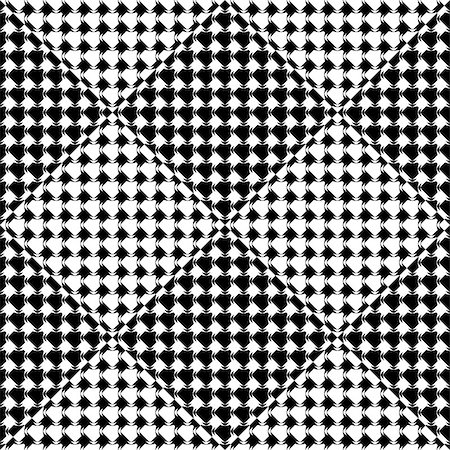 simsearch:400-07836085,k - Design seamless diamond geometric pattern. Abstract monochrome background. Vector art Foto de stock - Super Valor sin royalties y Suscripción, Código: 400-08194455