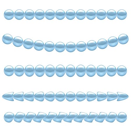 string of pearls for wedding - Blue Pearl Necklace Isolated on White Background Stock Photo - Budget Royalty-Free & Subscription, Code: 400-08195018