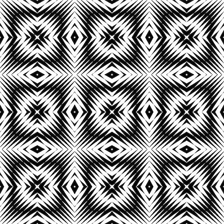 simsearch:400-08051059,k - Design seamless monochrome square pattern. Abstract geometric lattice background. Vector art. No gradient Foto de stock - Royalty-Free Super Valor e Assinatura, Número: 400-08195320