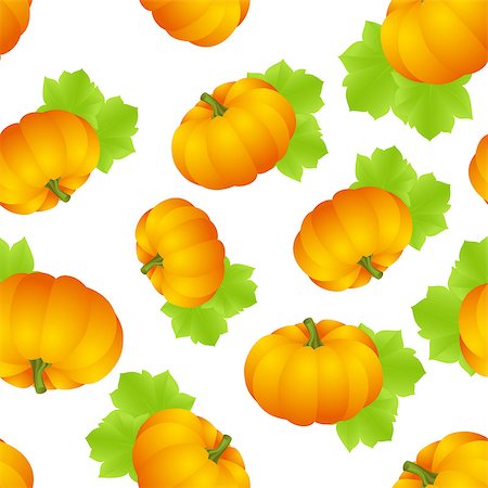 simsearch:400-05709481,k - image of pumpkin repeated on white background. vector illustartion Stock Photo - Budget Royalty-Free & Subscription, Code: 400-08195924