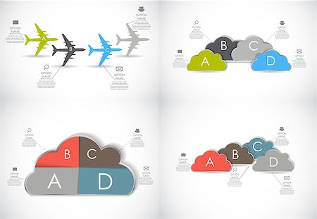 simsearch:400-08756550,k - Collection of Infographic Templates for Business Vector Illustration EPS10 Stock Photo - Budget Royalty-Free & Subscription, Code: 400-08196685