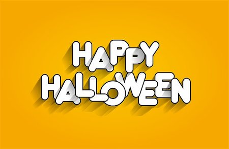 simsearch:400-08196096,k - Happy Halloween card on background vector illustration Photographie de stock - Aubaine LD & Abonnement, Code: 400-08197504