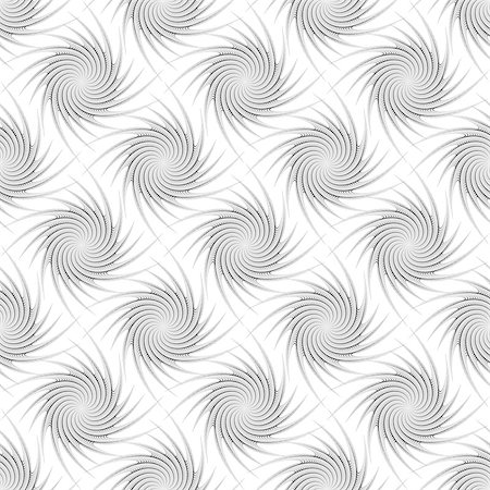 simsearch:400-08198483,k - Design seamless monochrome whirl decorative pattern. Abstract diagonal textured background. Vector art. No gradient Stock Photo - Budget Royalty-Free & Subscription, Code: 400-08197670