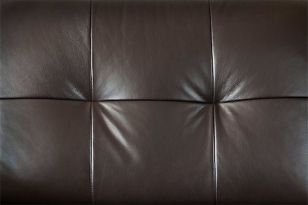 Closeup of luxurious expensive brown leather furniture, background Stock Photo - Budget Royalty-Free & Subscription, Code: 400-08199797