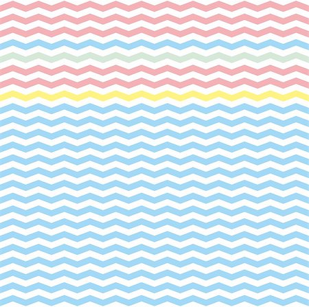 simsearch:400-08675660,k - Chevron zig zag tile vector pattern or seamless green, pink, yellow and blue background. Stock Photo - Budget Royalty-Free & Subscription, Code: 400-08190907