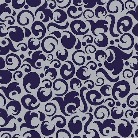 Abstract seamless pattern in grey and violet colors. Vector illustration. Foto de stock - Super Valor sin royalties y Suscripción, Código: 400-08191346