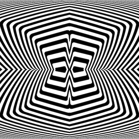 simsearch:400-08048827,k - Design monochrome movement illusion background. Abstract stripe torsion texture. Vector-art illustration Foto de stock - Super Valor sin royalties y Suscripción, Código: 400-08191474