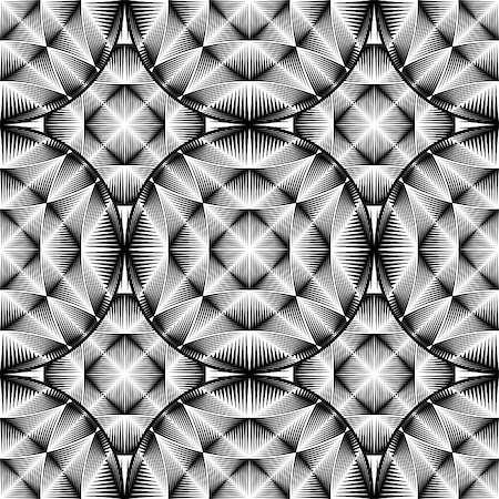 simsearch:400-08051059,k - Design seamless monochrome ellipse pattern. Abstract geometric background. Vector art. No gradient Foto de stock - Royalty-Free Super Valor e Assinatura, Número: 400-08192398