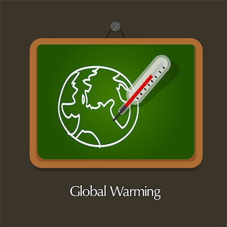 simsearch:400-08192407,k - global warming education board class temperature earth Stock Photo - Budget Royalty-Free & Subscription, Code: 400-08192407