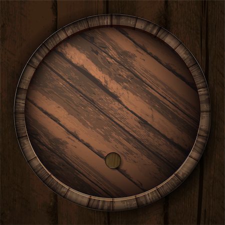 Cover wooden barrels for storing of alcoholic beverages Fotografie stock - Microstock e Abbonamento, Codice: 400-08193048