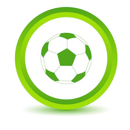 simsearch:400-08193332,k - Green ball icon on a white background. Vector illustration Stock Photo - Budget Royalty-Free & Subscription, Code: 400-08193335